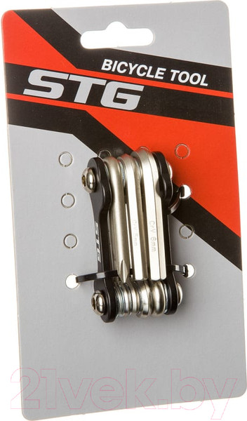 Изображение товара Набор инструментов для велосипеда STG HF62 / Х90121 (8 предметов)