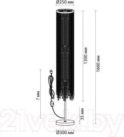 Изображение товара Торшер Odeon Light Chokka 5028/3F