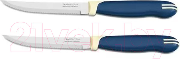 Изображение товара Набор ножей Tramontina Multicolor / 23500/215 (2шт)
