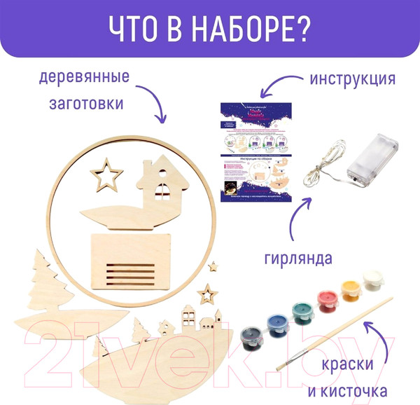 Изображение товара Набор для творчества Magic Moments Зимняя сказка / cl-12