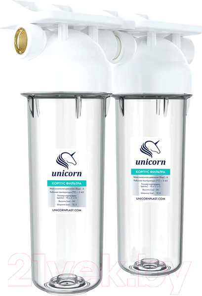 Изображение товара Магистральный фильтр Unicorn 3/4" KSBP3/4 DUO