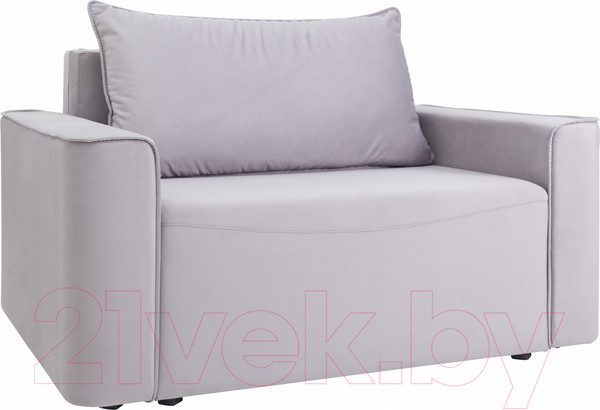 Кресло-кровать KRONES Клио (велюр серебристый)