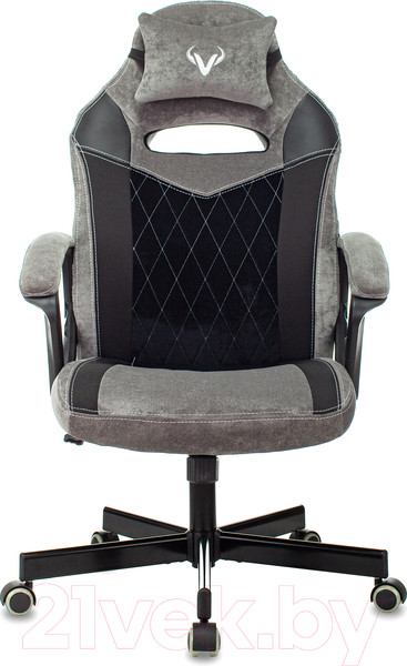 Изображение товара Кресло геймерское Бюрократ Zombie Viking 6 Knight Fabric (серый/черный)