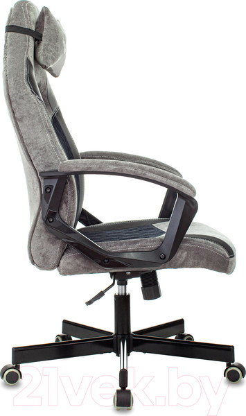 Изображение товара Кресло геймерское Бюрократ Zombie Viking 6 Knight Fabric (серый/черный)