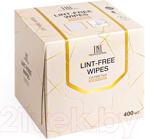 Изображение товара Салфетки безворсовые для ногтей TNL 368549 (400шт)