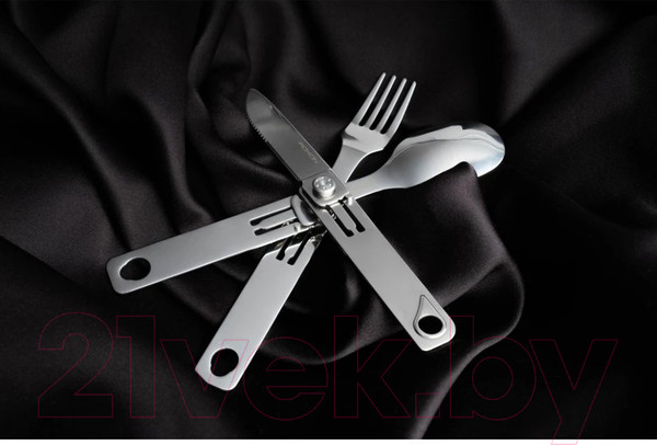 Изображение товара Набор столовых приборов походных Roxon C1