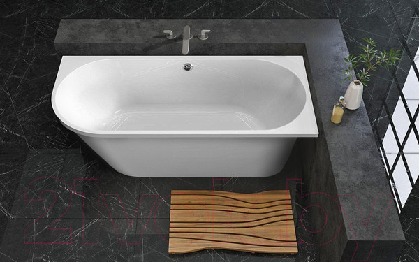 Изображение товара Ванна из искусственного мрамора Belux Лондон ВЛН 170x70R (1, белый)