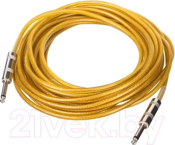 Изображение товара Кабель гитарный Foix XC06-YL (6м, желтый)