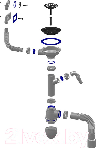 Изображение товара Сифон Unicorn B427