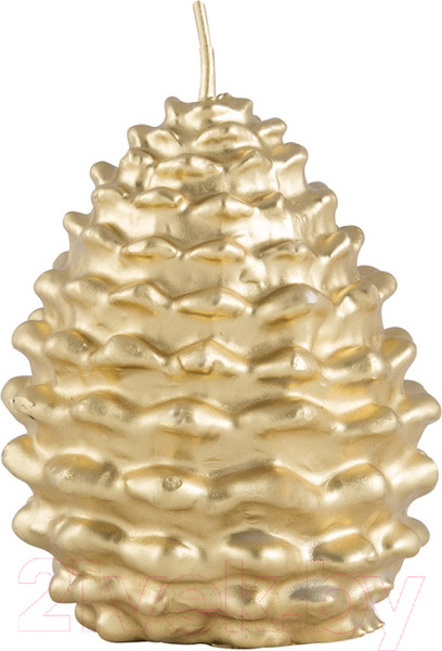 Изображение товара Свеча Волшебная страна Шишка / 008334 (золото)