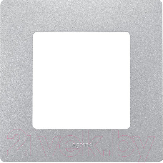 Изображение товара Рамка для выключателей и розеток Legrand Etika 672551 (алюминий)