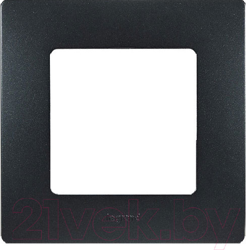 Изображение товара Рамка для выключателей и розеток Legrand Etika 672581 (антрацит)