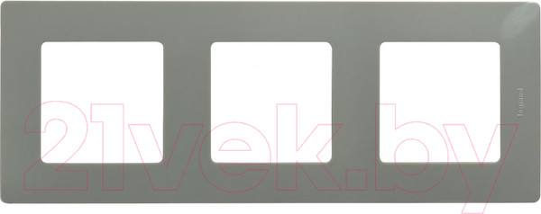 Изображение товара Рамка для выключателей и розеток Legrand Etika 672523 (светлая галька)