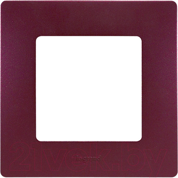 Изображение товара Рамка для выключателей и розеток Legrand Etika 672561 (сливовый)