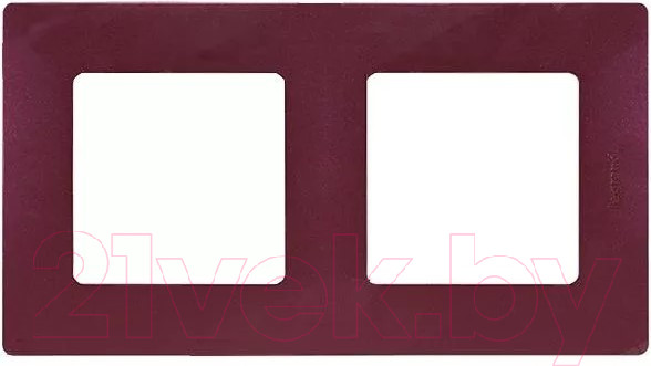 Изображение товара Рамка для выключателей и розеток Legrand Etika 672562 (сливовый)