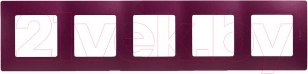 Изображение товара Рамка для выключателей и розеток Legrand Etika 672565 (сливовый)