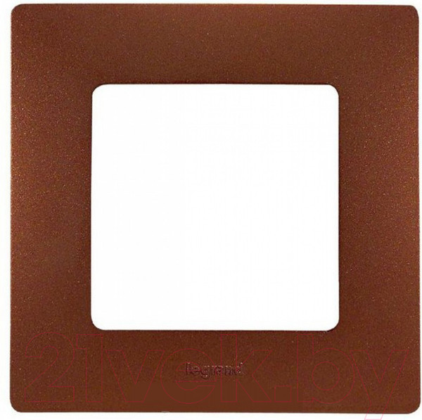 Изображение товара Рамка для выключателей и розеток Legrand Etika 672571 (какао)