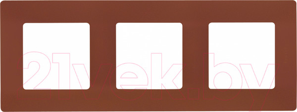 Изображение товара Рамка для выключателей и розеток Legrand Etika 672573 (какао)