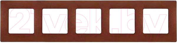 Изображение товара Рамка для выключателей и розеток Legrand Etika 672575 (какао)