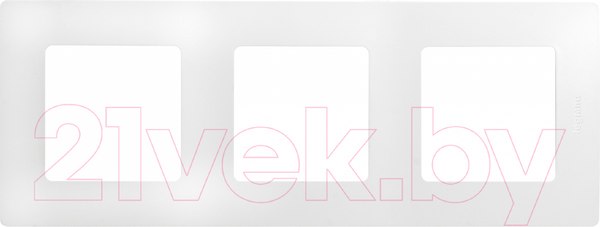 Изображение товара Рамка для выключателей и розеток Legrand Etika 672503 (белый)