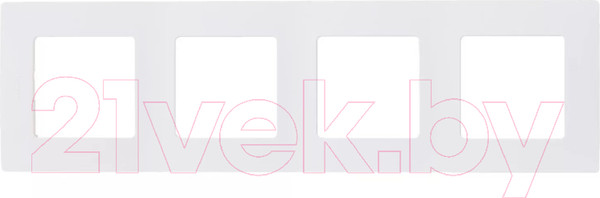 Изображение товара Рамка для выключателей и розеток Legrand Etika 672504 (белый)