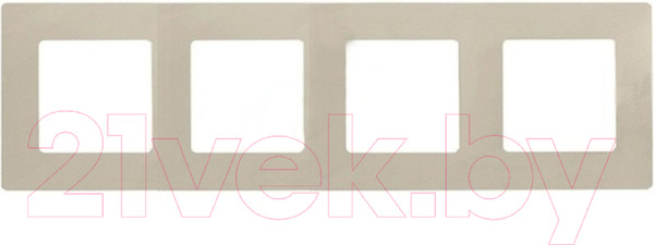 Изображение товара Рамка для выключателей и розеток Legrand Etika 672514 (слоновая кость)