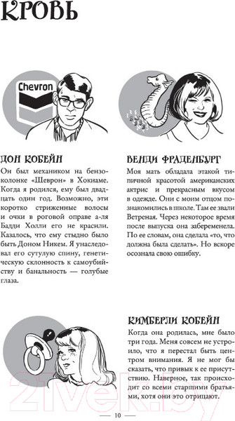 Изображение товара Комикс Бомбора Курт Кобейн. Биографический роман (Асейтуно Д., Буйсан Д.)