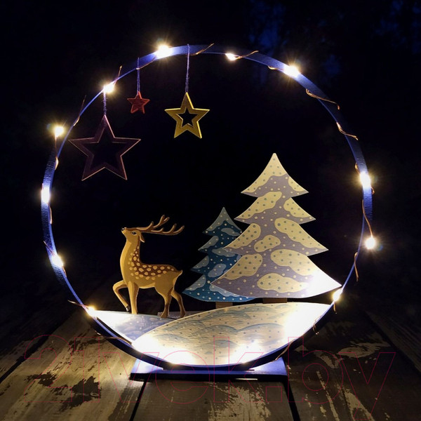 Изображение товара Набор для творчества Magic Moments Зимний лес / cl-11