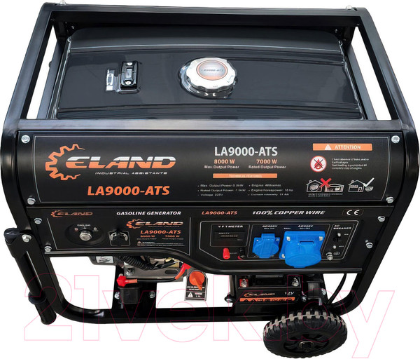 Изображение товара Бензиновый генератор Eland LA9000-ATS