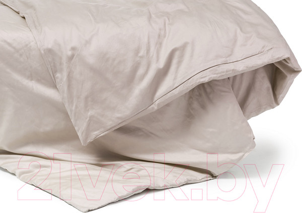 Изображение товара Пододеяльник AlViTek Сатин однотонный 175x215 / ПОД-СО-20-ЖСЕР (жемчужно-серый)