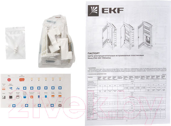 Изображение товара Основание для щита EKF Nova PROxima / nv-pbase-36