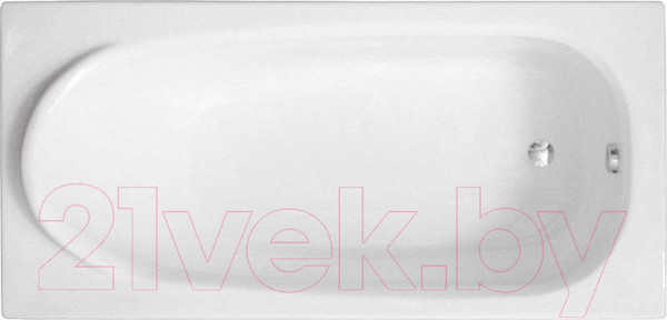 Изображение товара Ванна акриловая Polimat Medium 170x75 / 00064 (с ножками)