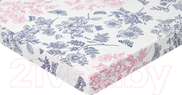 Изображение товара Простыня AlViTek Бязь на резинке 200x200 / ПР-Р-200