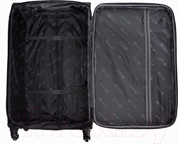 Изображение товара Чемодан на колесах Solier STL1651 (XL, черный/красный)