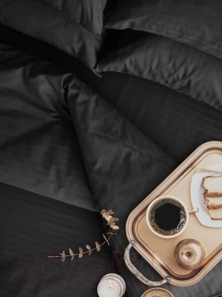 Изображение товара Простыня Verossa Verossa Stripe 240/260 01 70005 (Black)