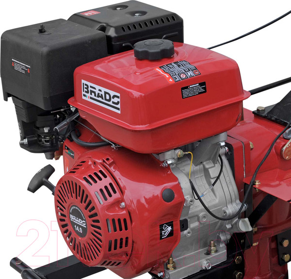 Изображение товара Мотоблок бензиновый Brado GM-1000S (10л.с., без ВОМ, 3+1, без колёс)