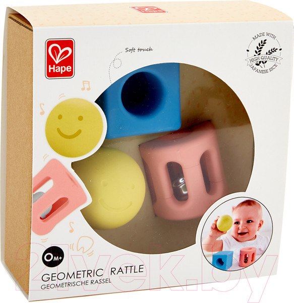 Изображение товара Набор погремушек Hape Улыбка / E0454_HP
