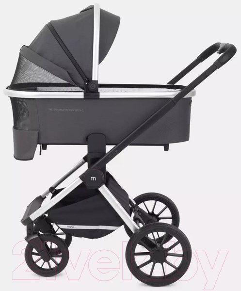 Изображение товара Детская универсальная коляска MOWbaby Tilda 2 в 1 / MB064 (графит)