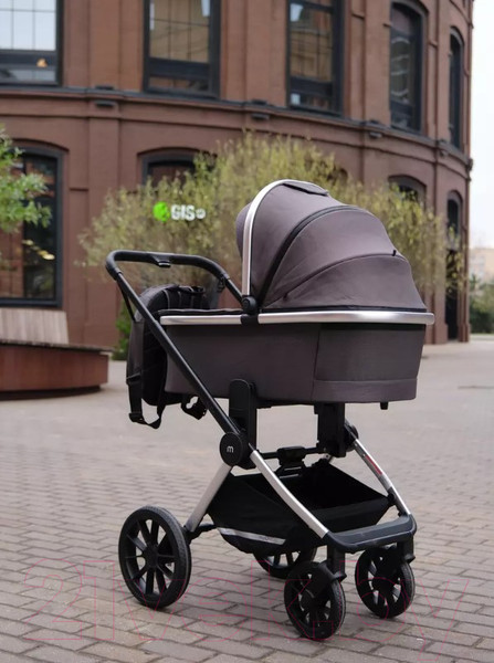 Изображение товара Детская универсальная коляска MOWbaby Tilda 2 в 1 / MB064 (графит)