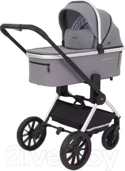 Изображение товара Детская универсальная коляска MOWbaby Tilda 2 в 1 / MB064 (серый)