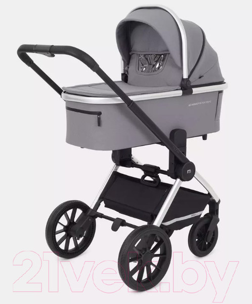 Изображение товара Детская универсальная коляска MOWbaby Tilda 2 в 1 / MB064 (серый)
