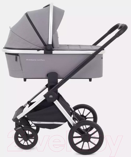 Изображение товара Детская универсальная коляска MOWbaby Tilda 2 в 1 / MB064 (серый)