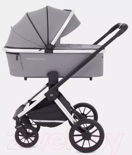 Изображение товара Детская универсальная коляска MOWbaby Tilda 2 в 1 / MB064 (серый)