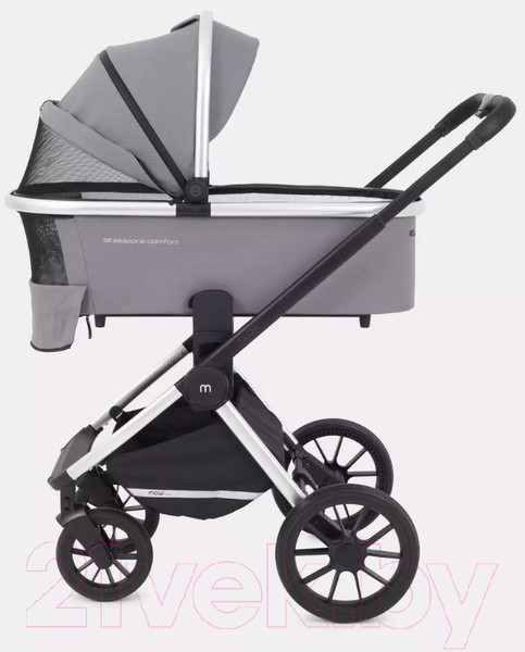 Изображение товара Детская универсальная коляска MOWbaby Tilda 2 в 1 / MB064 (серый)
