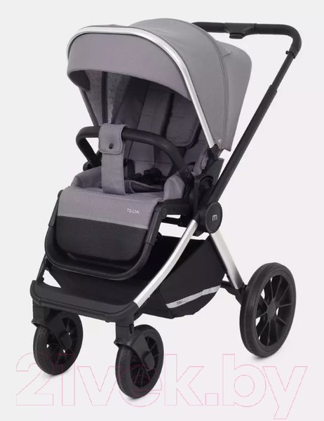 Изображение товара Детская универсальная коляска MOWbaby Tilda 2 в 1 / MB064 (серый)