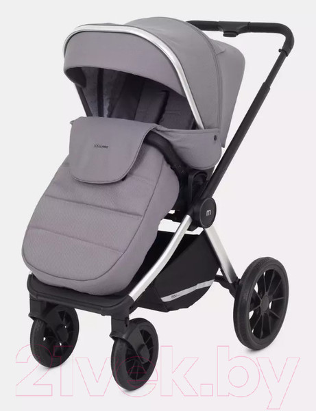 Изображение товара Детская универсальная коляска MOWbaby Tilda 2 в 1 / MB064 (серый)