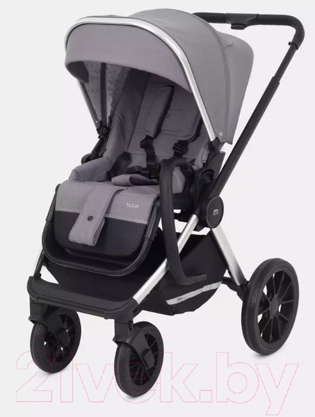 Изображение товара Детская универсальная коляска MOWbaby Tilda 2 в 1 / MB064 (серый)