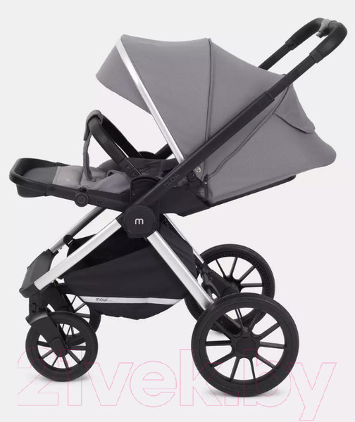 Изображение товара Детская универсальная коляска MOWbaby Tilda 2 в 1 / MB064 (серый)