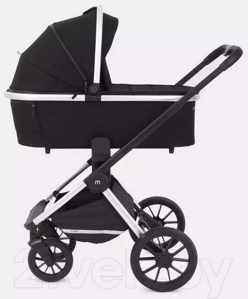 Изображение товара Детская универсальная коляска MOWbaby Tilda 3 в 1 / MB065 (черный)