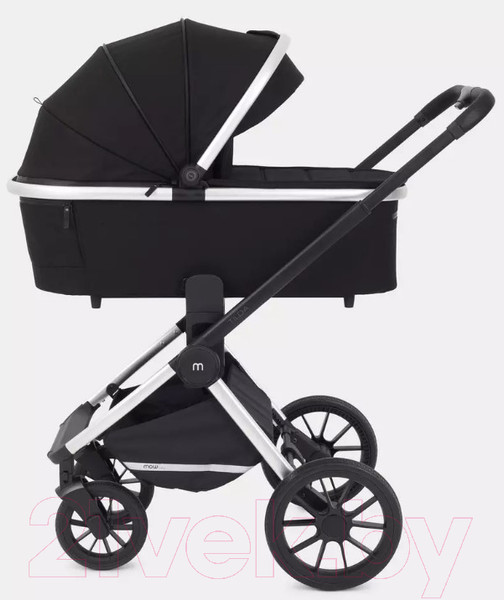 Изображение товара Детская универсальная коляска MOWbaby Tilda 3 в 1 / MB065 (черный)